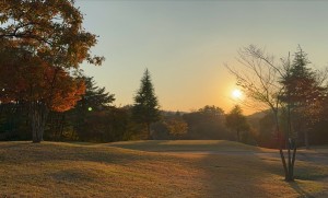 ゴルフ景色1