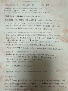 春那ちゃんアンケート
