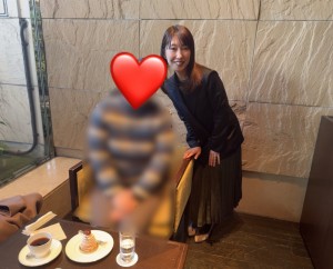 岩瀬張さんとの写真